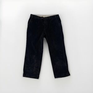 Paul Stuart Men's Corduroy Pants Size 38x24 Cuff Blue Straight Vintage 5 Pocket